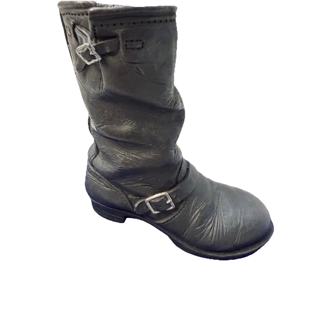 Raine Just the Right Shoe Black Engineer Boot Miniature Collectible Figurine